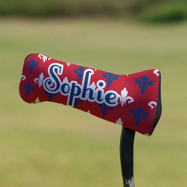 Patriotic Fleur de Lis Putter Cover - On Putter