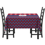 Patriotic Fleur de Lis Tablecloth (Personalized)