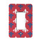 Patriotic Fleur de Lis Rocker Style Light Switch Cover