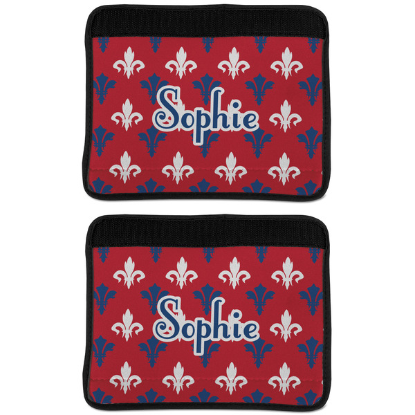 Patriotic Fleur de Lis Seat Belt Cover (APPROVAL Update)