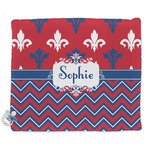 Patriotic Fleur de Lis Security Blanket (Personalized)