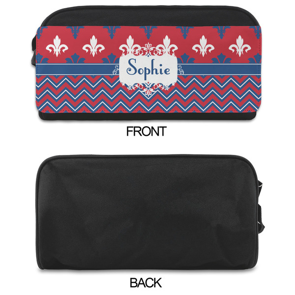Patriotic Fleur de Lis Shoe Bags - APPROVAL