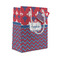 Patriotic Fleur de Lis Small Gift Bag - Front/Main