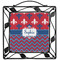 Patriotic Fleur de Lis Square Trivet (Personalized)