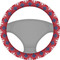 Patriotic Fleur de Lis Steering Wheel Cover