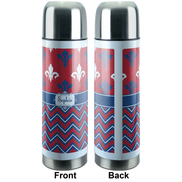 Patriotic Fleur de Lis Thermos - Apvl