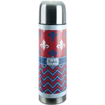 Patriotic Fleur de Lis Stainless Steel Thermos (Personalized)