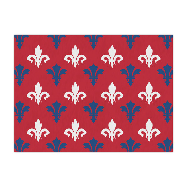Custom Patriotic Fleur de Lis Tissue Paper Sheets - Large - Heavyweight