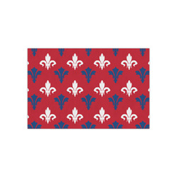 Patriotic Fleur de Lis Small Tissue Papers Sheets - Heavyweight