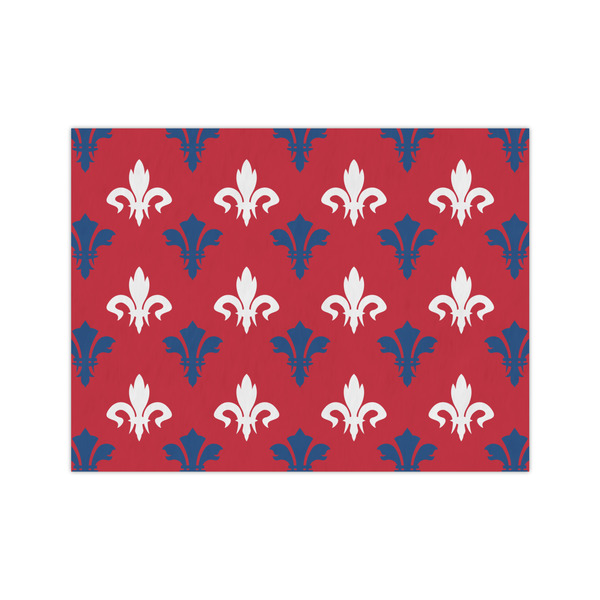 Custom Patriotic Fleur de Lis Tissue Paper Sheets - Medium - Lightweight