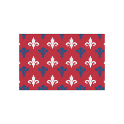 Patriotic Fleur de Lis Small Tissue Papers Sheets - Lightweight
