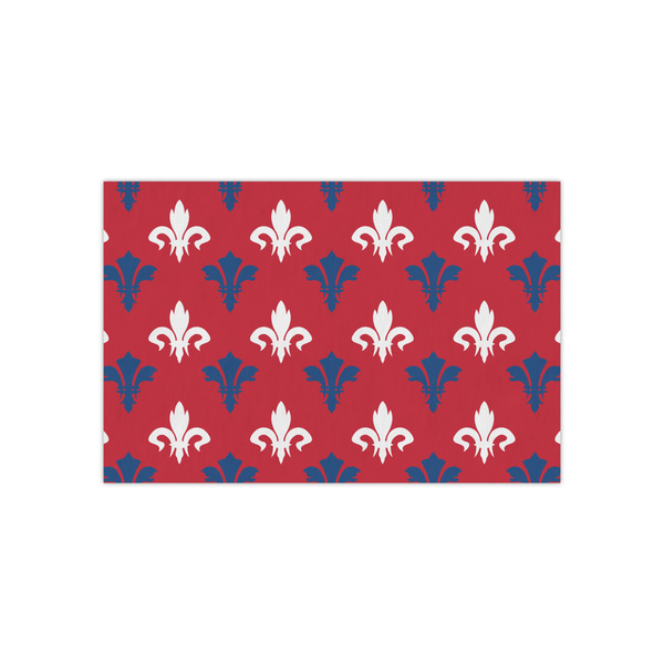 Custom Patriotic Fleur de Lis Tissue Paper Sheets - Small - Lightweight