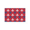 Patriotic Fleur de Lis Tissue Paper Sheets - Small - Lightweight