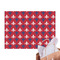 Patriotic Fleur de Lis Tissue Paper Sheets - Main