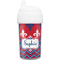 Patriotic Fleur de Lis Toddler Sippy Cup (Personalized)