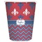 Patriotic Fleur de Lis Waste Basket (Personalized)