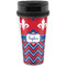 Patriotic Fleur de Lis Acrylic Travel Mug without Handle (Personalized)