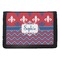 Patriotic Fleur de Lis Trifold Wallet (Personalized)