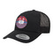 Patriotic Fleur de Lis Trucker Hat - Black (Personalized)