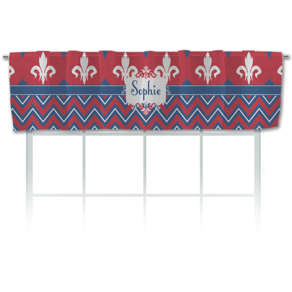 Custom Patriotic Fleur de Lis Valance (Personalized)