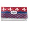 Patriotic Fleur de Lis Vinyl Checkbook Cover (Personalized)