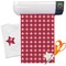 Patriotic Fleur de Lis Heat Transfer Vinyl Sheet (12"x18")