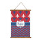 Patriotic Fleur de Lis Wall Hanging Tapestry (Personalized)