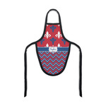 Patriotic Fleur de Lis Bottle Apron (Personalized)