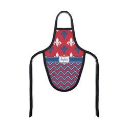 Patriotic Fleur de Lis Bottle Apron (Personalized)