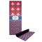Patriotic Fleur de Lis Yoga Mat (Personalized)