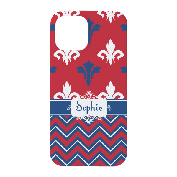 Patriotic Fleur de Lis iPhone 15 Case - Back