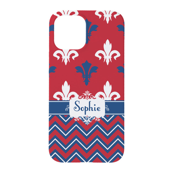 Patriotic Fleur de Lis iPhone 15 Pro Case - Back