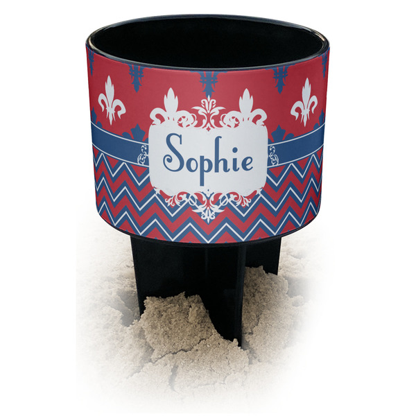 Patriotic Fleur de Lis spiker_black_main