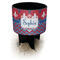 Patriotic Fleur de Lis Black Beach Spiker Drink Holder (Personalized)