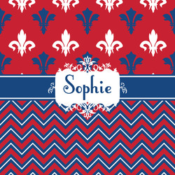 Patriotic Fleur de Lis