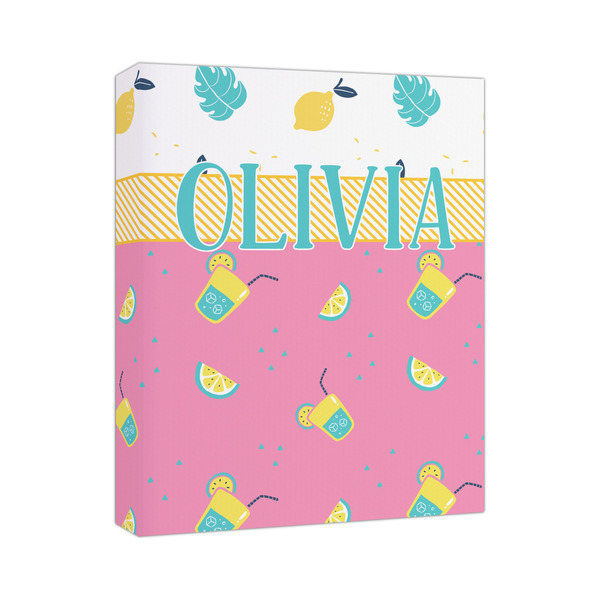 Custom Summer Lemonade Canvas Print (Personalized)