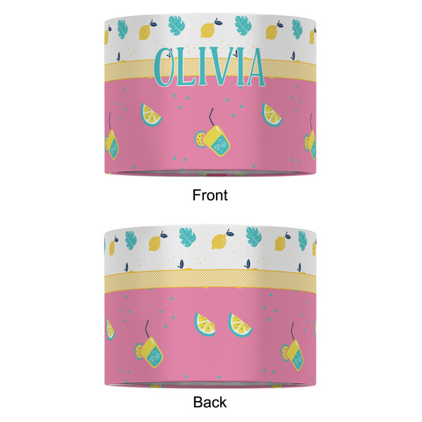 Summer Lemonade 12" Drum Lampshade - APPROVAL (Fabric)