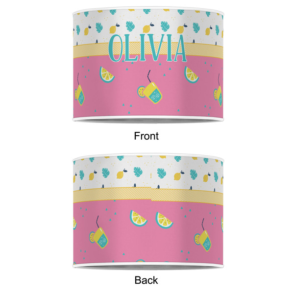 Summer Lemonade 12" Drum Lampshade - APPROVAL (Poly Film)