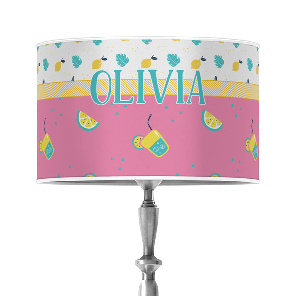 Custom Summer Lemonade 12" Drum Lamp Shade - Poly-film (Personalized)