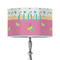 Summer Lemonade 12" Drum Lampshade - ON STAND (Poly Film)