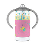 Summer Lemonade 12 oz Stainless Steel Sippy Cup (Personalized)