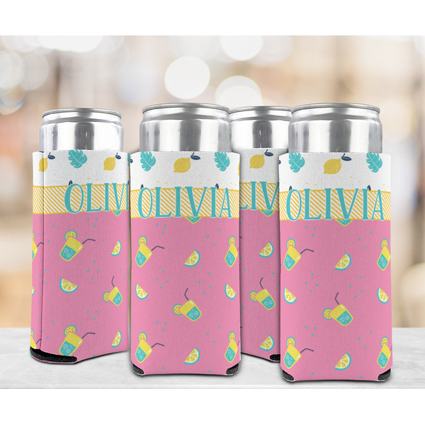 Summer Lemonade 12oz Tall Can Sleeve - Set of 4 - LIFESTYLE