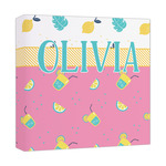 Summer Lemonade Canvas Print - 12x12 (Personalized)