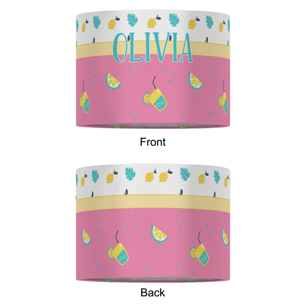 Summer Lemonade 16" Drum Lampshade - APPROVAL (Fabric)