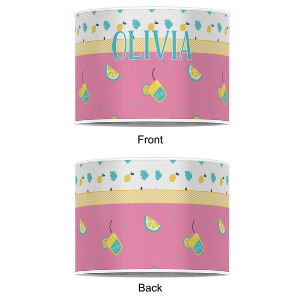 Summer Lemonade 16" Drum Lampshade - APPROVAL (Poly Film)