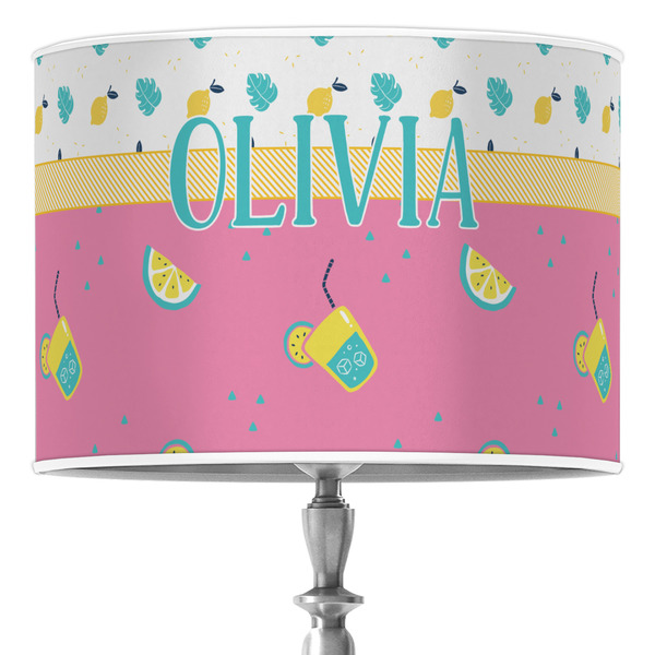 Custom Summer Lemonade 16" Drum Lamp Shade - Poly-film (Personalized)