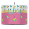 Summer Lemonade Drum Pendant Lamp (Personalized)
