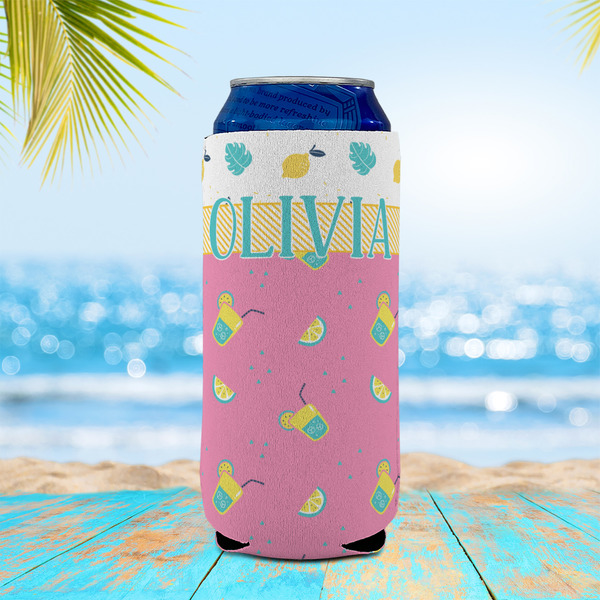 Summer Lemonade 16oz Can Sleeve - LIFESTYLE