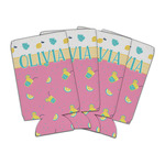 Summer Lemonade Can Cooler (16 oz) - Set of 4 (Personalized)