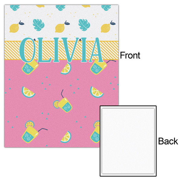 Summer Lemonade 16x20 - Matte Poster - Front & Back